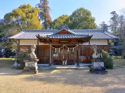 於美阿志神社（檜隈寺跡）の本殿・本堂