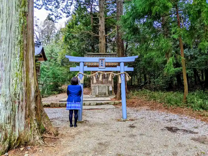 石加神社の鳥居