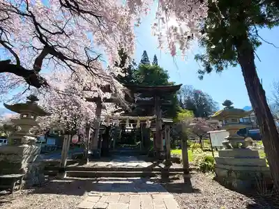 山家神社の鳥居