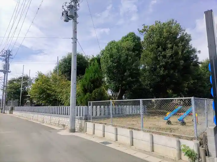 神明社(重本)の自然