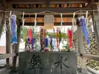 福島八幡宮の手水舎