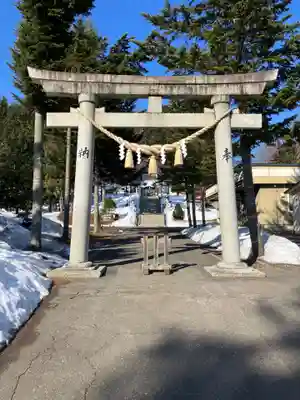 札内神社の鳥居