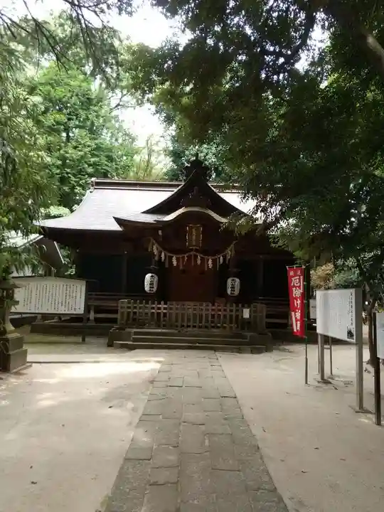 氷川女體神社の本殿・本堂