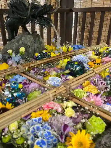 豊平神社の手水