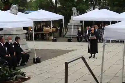 釧路一之宮 厳島神社のお祭り