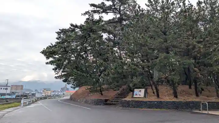 五色濱神社の景色