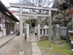 牛天神北野神社の鳥居