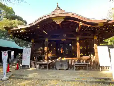 渋谷氷川神社の本殿・本堂