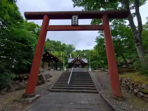 置戸神社の鳥居