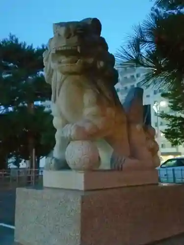 発寒神社の狛犬