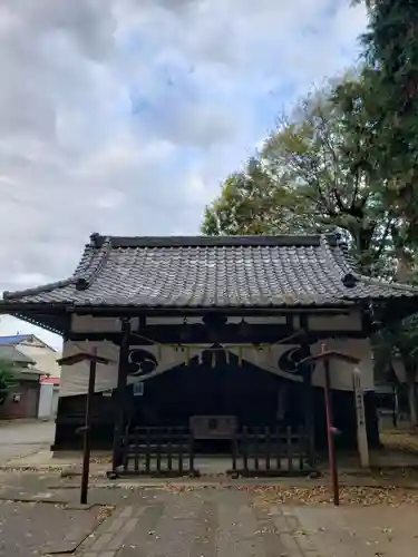 中村八幡神社の本殿・本堂