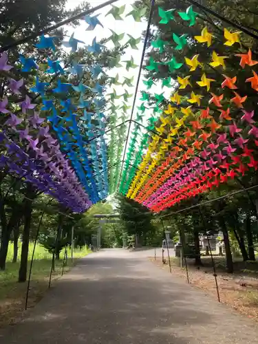 東神楽神社の芸術