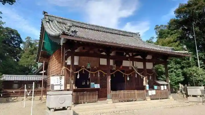 志氐神社の本殿・本堂