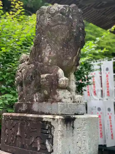 方廣寺の狛犬