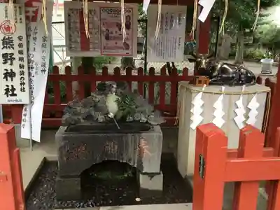 五方山熊野神社の手水舎