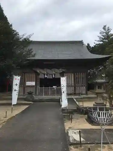 阿太加夜神社の本殿・本堂