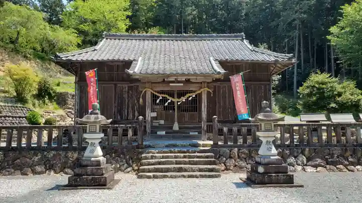 蜂前神社の本殿・本堂