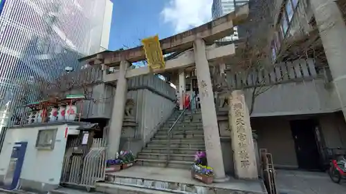 綱敷天神社御旅社の鳥居