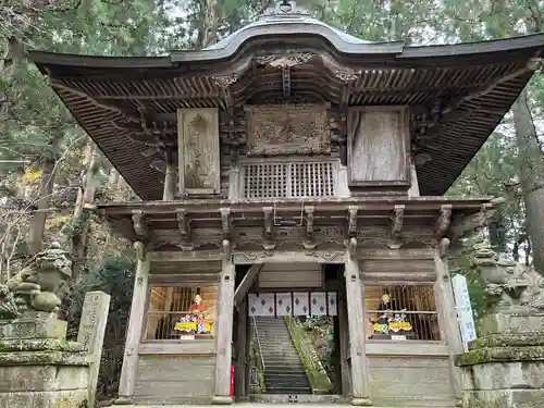 鷲子山上神社の山門・神門