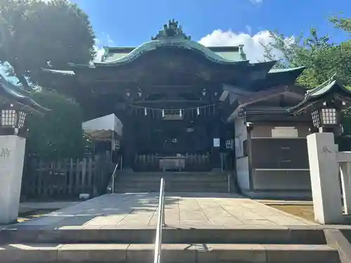 桐ヶ谷氷川神社の本殿・本堂