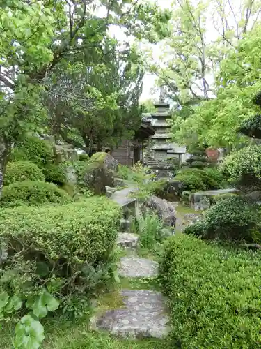 延光寺の庭園