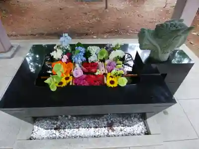 大谷地神社の手水舎