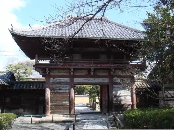 本法寺の山門・神門