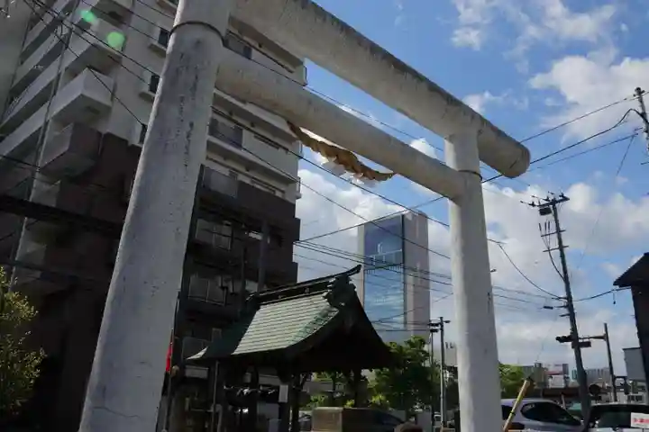 阿邪訶根神社の鳥居