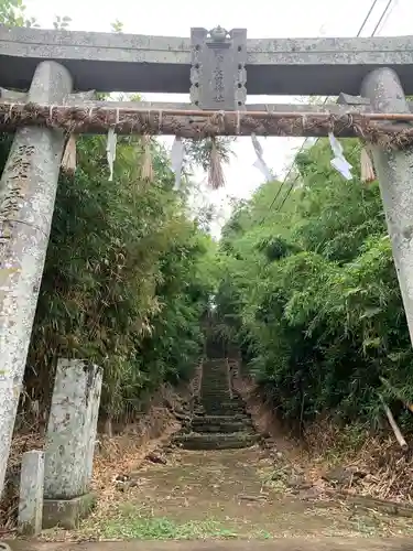 天手長男神社の鳥居