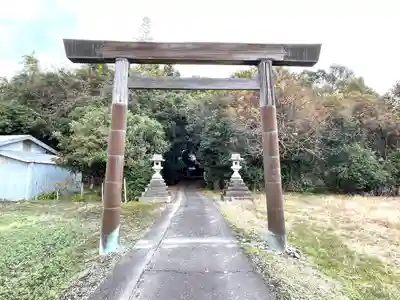 加富神社の鳥居