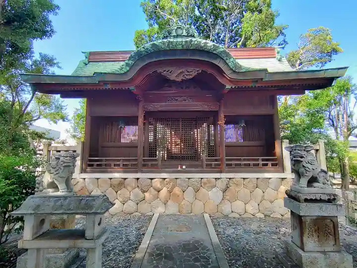 八幡社(下条町)の本殿・本堂