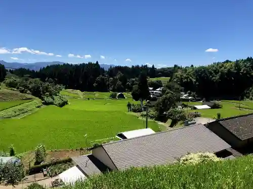 三郎神社の景色