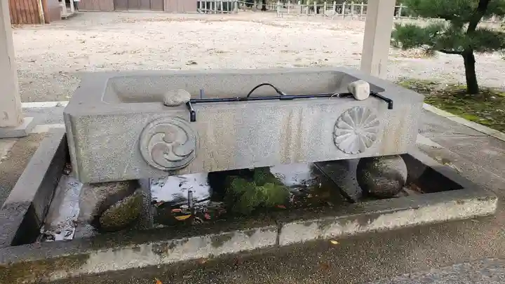 結城神社の手水舎