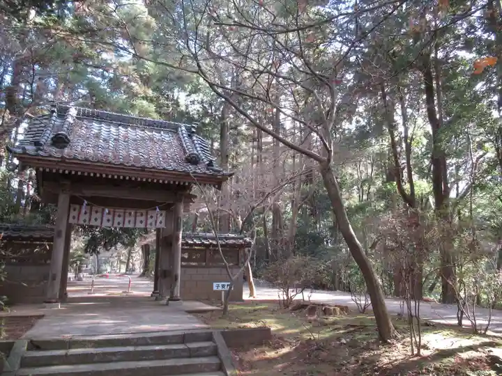 元三大師安楽寺の山門・神門