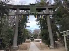 篠崎浅間神社の鳥居