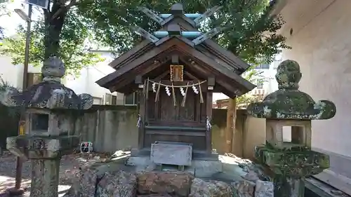 安久美神戸神明社の末社・摂社