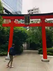 福徳神社（芽吹稲荷）の鳥居