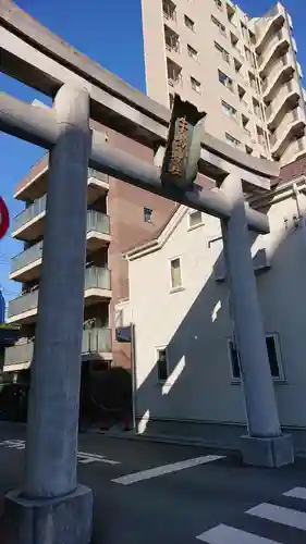 牛嶋神社の鳥居