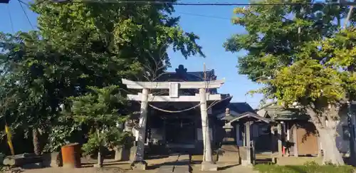 稲荷神社の鳥居