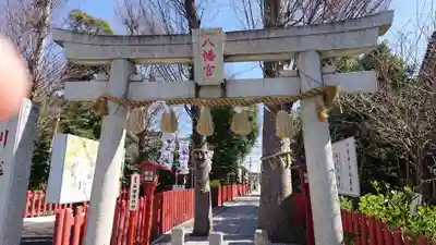 川越八幡宮の鳥居