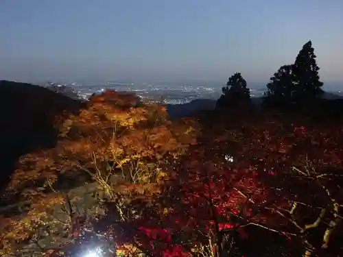 大山阿夫利神社の景色