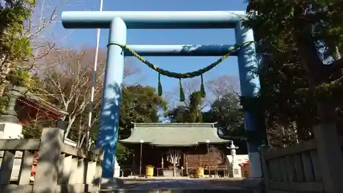 小名浜諏訪神社の鳥居