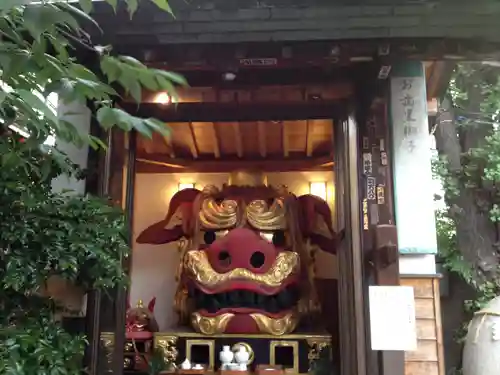 波除神社（波除稲荷神社）の狛犬