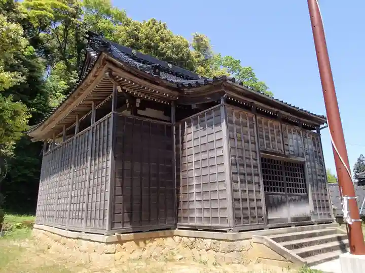 瀧浪神社の本殿・本堂