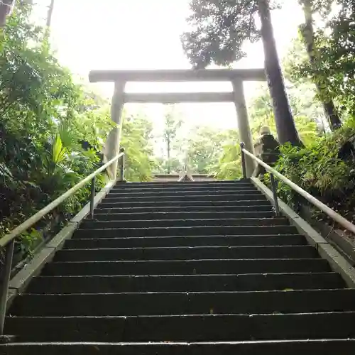 素鵞熊野神社の鳥居