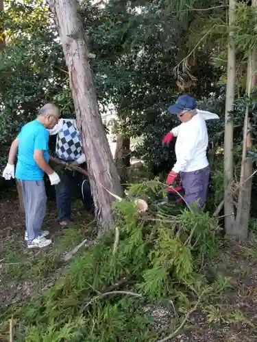 伏木香取神社の自然