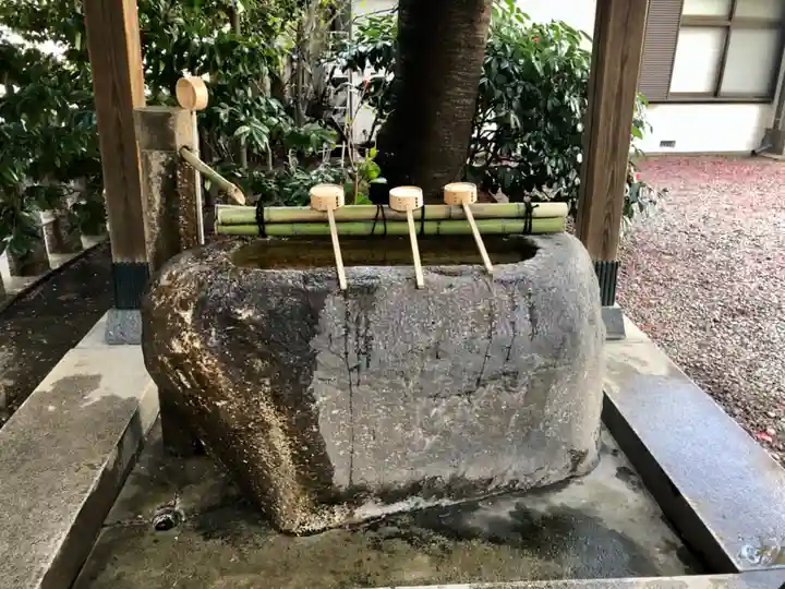 蔵前神社の手水舎