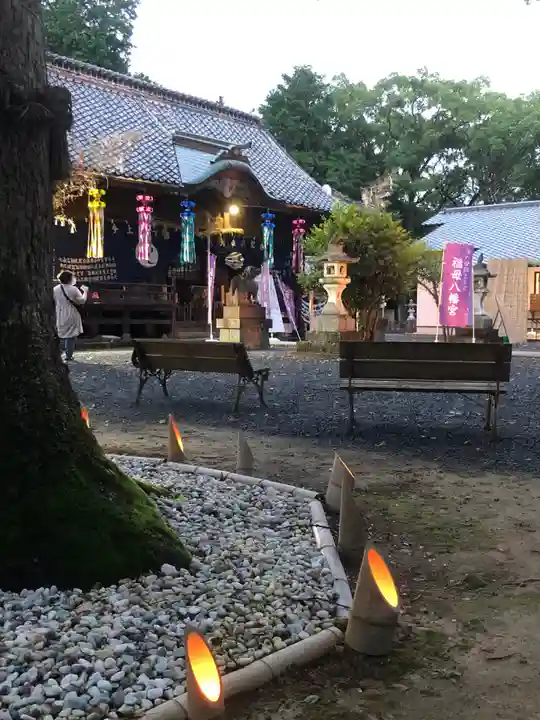 福母八幡宮の本殿・本堂