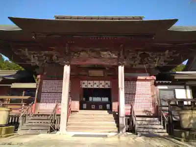 芝山仁王尊 観音教寺の本殿・本堂