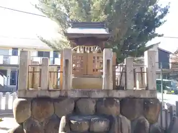 八幡社(丹陽町伝法寺)の本殿・本堂